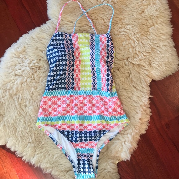 NEW Playful Anthro One Piece Bathing Suit - Picture 1 of 7